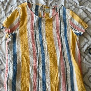 Colourful 100% Linen